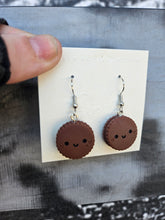 Load image into Gallery viewer, Handmade Cute Biscuit Cookie Earrings
