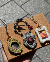 Load image into Gallery viewer, Handmade Photo Frame Phone Charms
