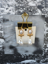 Load image into Gallery viewer, Handmade Dangle Drop Pearl Earring