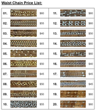 Load image into Gallery viewer, Custom Waist Chains.