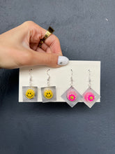 Load image into Gallery viewer, Panadol Get Well Soon Earrings Smiley Face