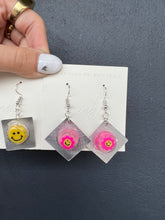 Load image into Gallery viewer, Panadol Get Well Soon Earrings Smiley Face