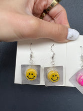 Load image into Gallery viewer, Panadol Get Well Soon Earrings Smiley Face
