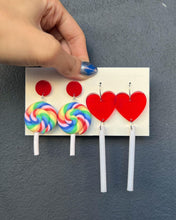 Load image into Gallery viewer, Handmade Lollipop Earrings
