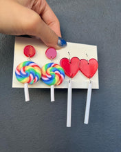 Load image into Gallery viewer, Handmade Lollipop Earrings
