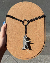 Load image into Gallery viewer, Handmade Raccoon Necklace
