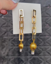 Load and play video in Gallery viewer, Handmade Resin Lightbulb Earrings
