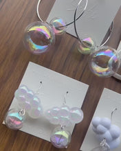 Load and play video in Gallery viewer, Handmade Glass Bubble Earrings
