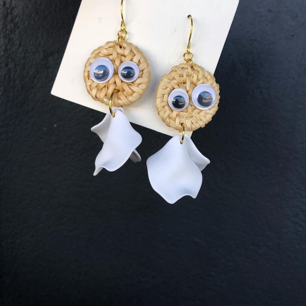 Teru Teru bōzu earrings