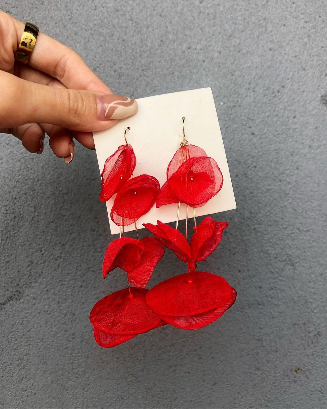 Flower Petals Earrings