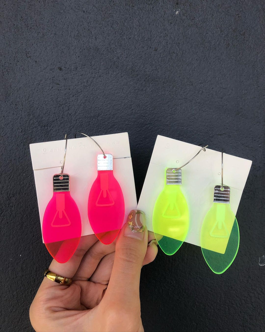 Light Bulb Earrings