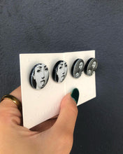 Load image into Gallery viewer, Button-like Stud Earrings
