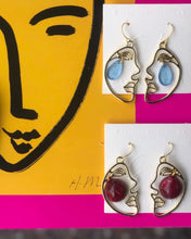 Load image into Gallery viewer, Faces Earrings
