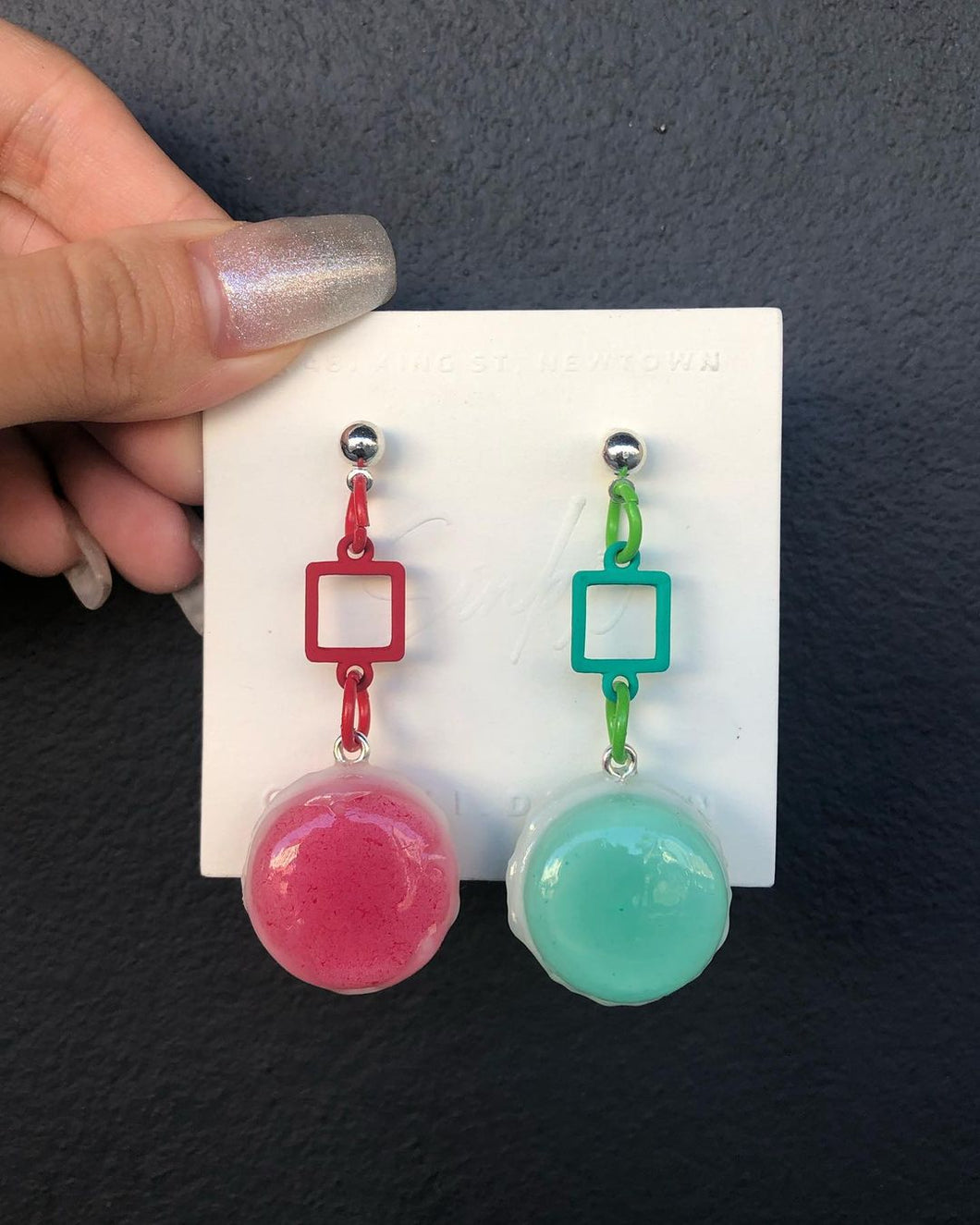 Handmade Macaronss Earrings