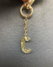 Load image into Gallery viewer, Initial english letter alphabet Keychain / Bag Charm
