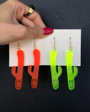 Load image into Gallery viewer, Dildo Cactus Earrings Adult
