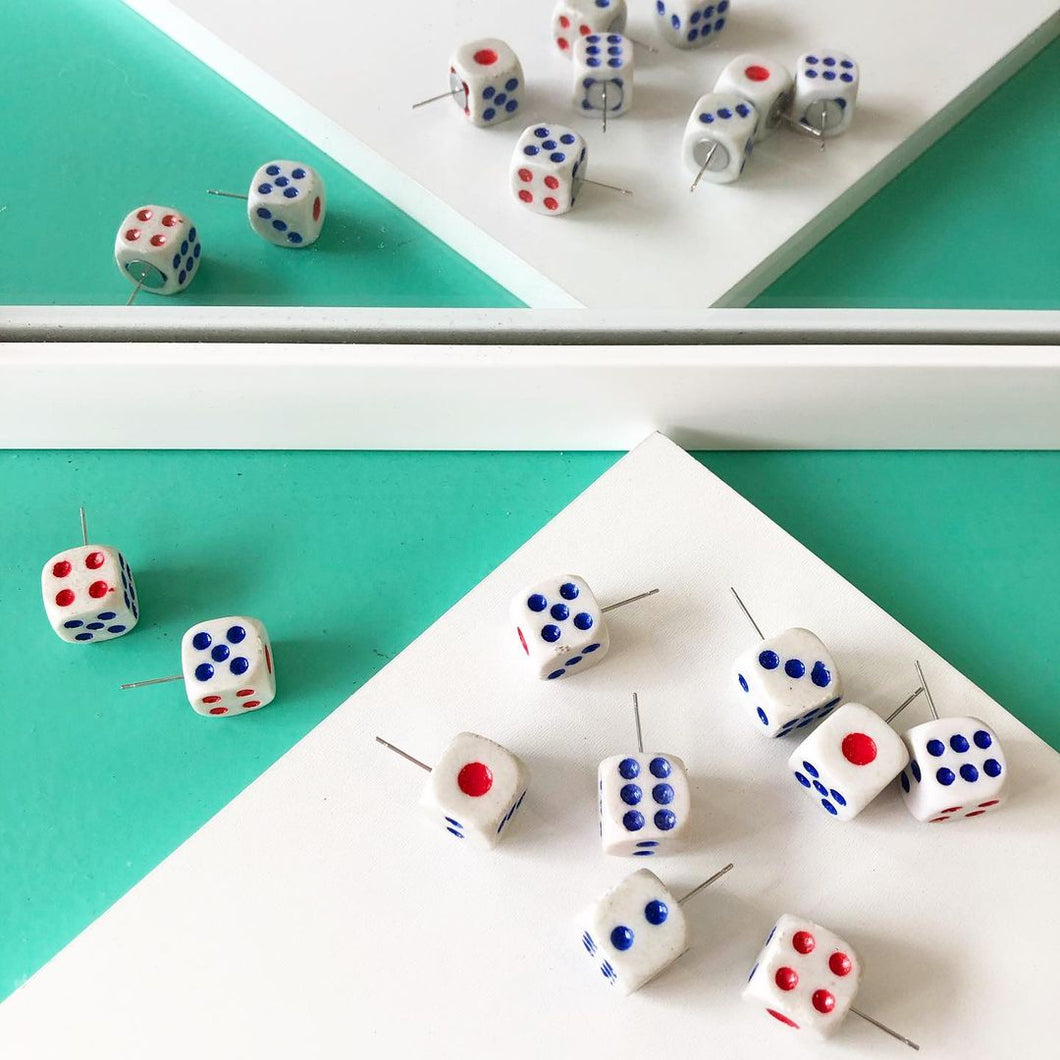 Classic Dice Earrings