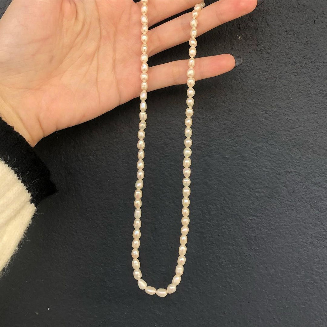 Handmade Real Pearls Necklace