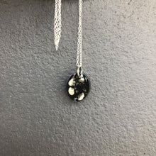 Load image into Gallery viewer, Black &amp; White Resin with Styrofoam Necklace
