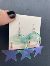 Load image into Gallery viewer, Handmade Resin Star Earrings
