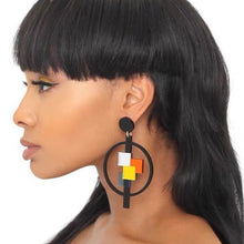 Load image into Gallery viewer, Geometry Shape Earrings
