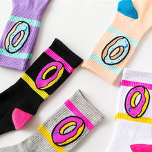 Load image into Gallery viewer, Donut Long Ankle Socks
