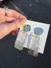 Load image into Gallery viewer, Bubble Wrap Clear Handmade Resin Earrings
