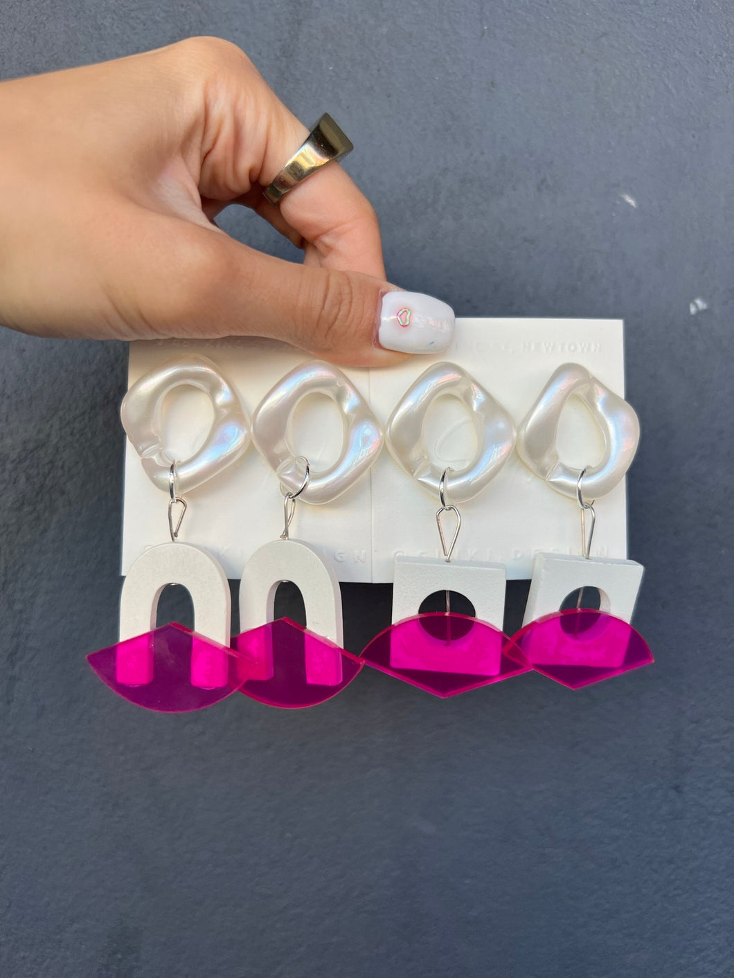 Handmade Acrylic earrings