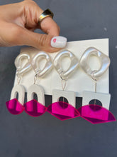 Load image into Gallery viewer, Handmade Acrylic earrings
