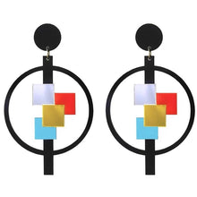 Load image into Gallery viewer, Geometry Shape Earrings
