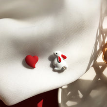 Load image into Gallery viewer, Rabbit Chasing Love Earrings
