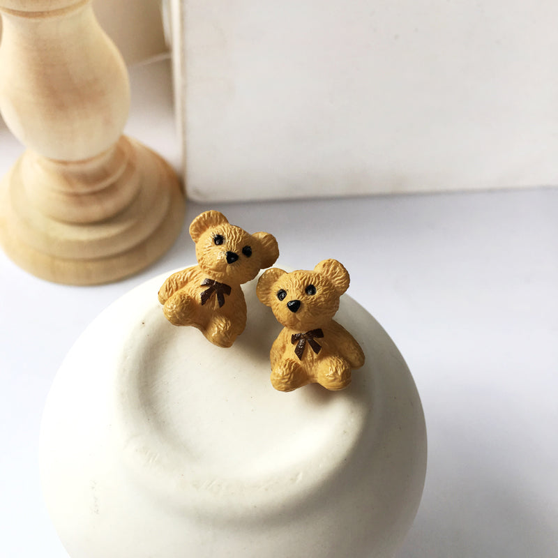 Cartoon Bear Earrings