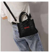 Load image into Gallery viewer, Mini Canvas Cross Body Bag
