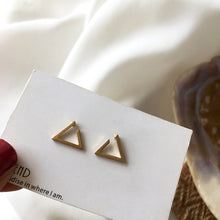 Load image into Gallery viewer, Triangle Earrings
