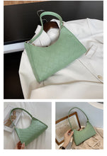 Load image into Gallery viewer, PU Leather Shoulder Bag
