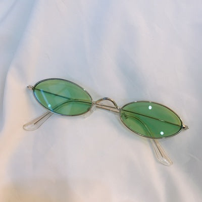 Modern Small Oval Sunglasses