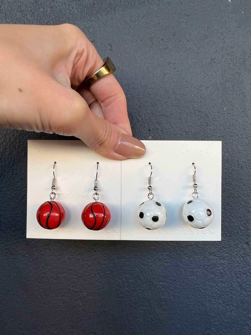 Football / Basketball Earrings